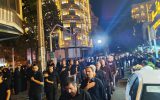 گزارش تصویری دسته عزاداری مسجد جامع ابوذر در شب عاشورای حسینی