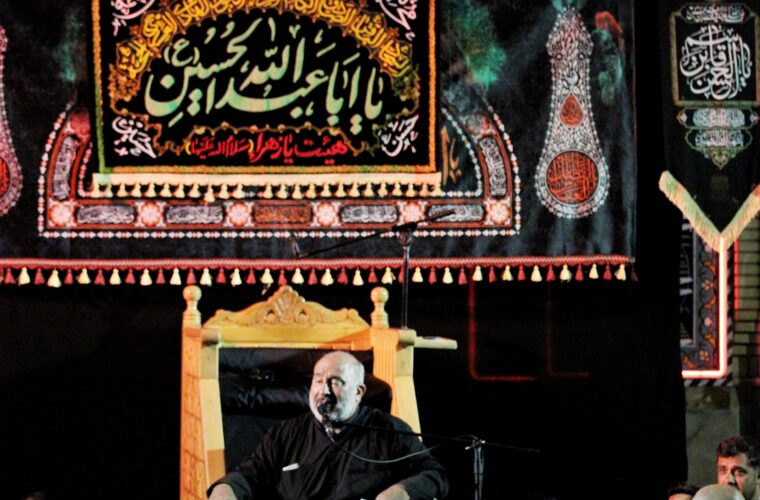 تصاویر/ عزاداری شب تاسوعای حسینی در مسجد جامع ابوذر