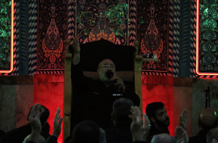 برگزاری مراسم روز تاسوعای محرم ۱۴۰۱ در مسجد جامع ابوذر دارالشهدای تهران